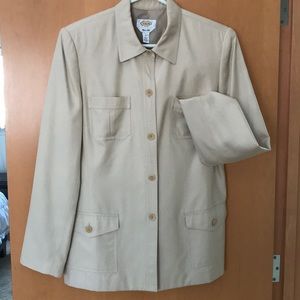 Talbots 100% silk jacket